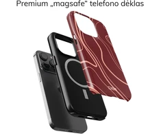 Coveris Telefono dėklas Magsafe "Verdant" iPhone 12-17, Samsung S22-26, Google Pixel 10/Pro/ProXL modeliams