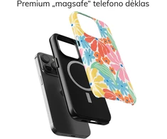 Coveris Telefono dėklas Magsafe "Vibrant Glow" iPhone 12-17, Samsung S22-26, Google Pixel 10/Pro/ProXL modeliams