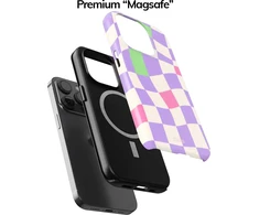 Coveris Telefono dėklas Magsafe "Warp" iPhone 12-17, Samsung S22-26, Google Pixel 10/Pro/ProXL modeliams