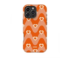 Coveris Telefono dėklas Magsafe "WavyLove" iPhone 12-17, Samsung S22-26, Google Pixel 10/Pro/ProXL modeliams