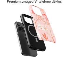 Coveris Telefono dėklas Magsafe "WildCat" iPhone 12-17, Samsung S22-26, Google Pixel 10/Pro/ProXL modeliams