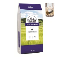 bosch Dog Premium 20kg + BEMO arklienos skanėstai 130g