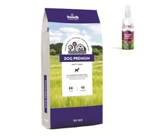 bosch Dog Premium 20kg + BEMO Cistus 150ml purškalas