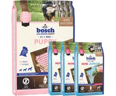 Bosch Petfood Puppy 7,5kg + Mini Junior 3kg