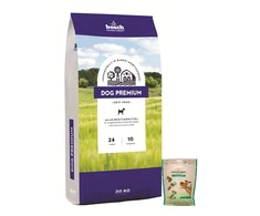 Bosch Tiernahrung bosch Dog Premium 20kg + Sammys Joint Bites 350g