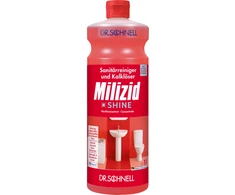 Dr Schnell Sanitarinės patalpos ir kalkių nuosėdų valiklis su paviršių apsauga MILIZID SHINE