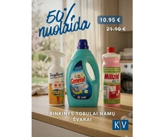 Rinkinys tobulai namų švarai