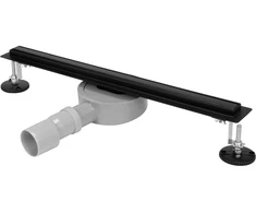 Fala LINEAR DRAIN SLIM Juodas 70 CM