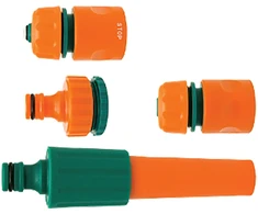 Antgalių laistymui rinkinys 4 vnt Flo | 1", 3/4", 4 vnt,