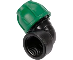 FLO PP alkūnė 90° GW 25mm x 1''