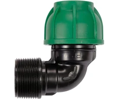 FLO PP ALUKNĖ 90° M 32MM X 1-1/4'' (5/4'')