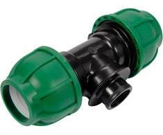 FLO PP TEE GW 32MM X 1/2'' X 32MM