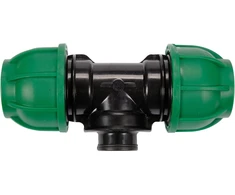 FLO PP TEE GW 32MM X 1/2'' X 32MM