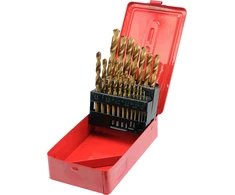 Grąžtas Sthor METALO GRĄŽIAI, TITANO 1-10 MM /19 VNT.