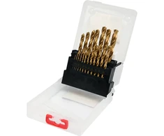 Grąžtas Yato HSS-TIN METALO GRĄŽŲ RINKINYS 19VNT 1-10MM