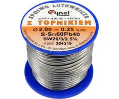 Toya Sa Poland Lydmetalio viela Ø 2,00mm. 250g su fliusu (76819)