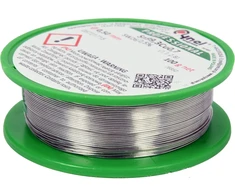 0.5 mm be švino litavimo viela su fliuso šerdimi, 100 g ritinėlis elektronikai