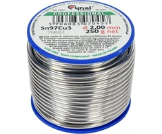 RIŠTUVAS, LYDYMO LAIDAS VARINĖMS ĮRENGIMAI ANT RITES 2.0MM, 250G, SN97CU3