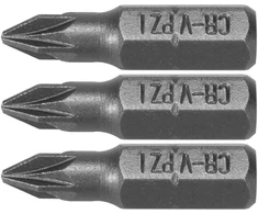 Sthor BITS 1/4''X25 MM PZ1 3 VNT