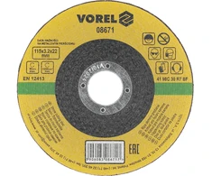 Vorel AKMENS PJOVIMO DISKAI 115X3,2X22