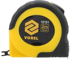 Ruletė geltona Vorel | 2m x 16 mm
