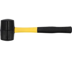 VOREL GUMINIS PLAKTUKAS 50 mm PLASTIKINĖ RANKENA 33555