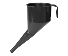 Vorel Toya Sa Poland Piltuvėlis lenktas juodas | 130 mm | su filtru (83016)