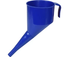 Vorel Toya Sa Poland Piltuvėlis lenktas mėlynas | 130 mm | su filtru (83017)