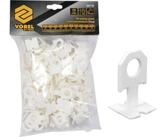 Vorel KLIEPAI PLYTELIŲ LYGINIMO SISTEMAI 100 Vnt. 1,0 mm