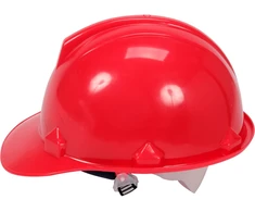 VOREL KASK OCHRONNY Raudonas HDPE