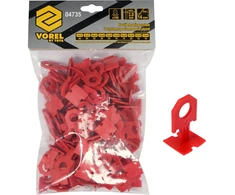Vorel SISTEMA, KLIPAS PLYTELIŲ LYGINIMUI 3MM, 100 Vnt