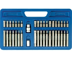 Vorel Toya Sa Poland Antgalių rinkinys Torx/Hex/Spline | CrV 6150 | 40 vnt. (66410)