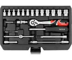 Yato 1/4" ĮRANKIŲ RINKINYS 68 VNT