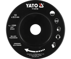 Yato 125 mm KŪGTINIS MEDIENOS AVIEČIŲ DISKAS