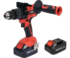 YATO smūginis suktuvas-gręžtuvas 18V LI-ION 82791 / 2x3,0Ah 75Nm / SILNIK bešepetėlinis