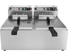 Toya Sa Poland Elektrinė gruzdintuvė 2 kamerų | 2 × 11,5 l (YG-04624)