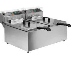 Toya Sa Poland Elektrinė gruzdintuvė 2 kamerų | 2 × 11,5 l (YG-04624)