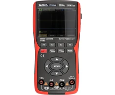 Yato 3 viename Osciloskopas, Multimetras 280MSA/S 50MHZ