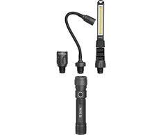 Yato 3IN1 DIRBTUVĖS LEMPAS DĖŽE 380LM, LI-ION 3.7V 2200MAH, IP54