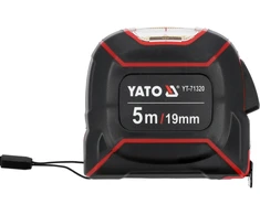 Yato Toya Sa Poland Matavimo ruletė | su viršutiniu ciferblatu | 19 mm x 5 m (YT-71320)