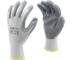 Yato Toya Sa Poland NYLON PROTECTIVE GLOVES COATED WITH OIL-RESISTANT NITRILE, SIZE 9 (YT-74739)