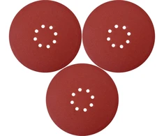 Yato APVALUS ŠLIUOTINIS POPIERIUS SU VELCRO 225 MM P80 DĖL YT-82340, YT-82350 / 3 VNT.