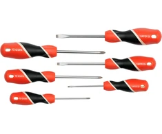 YATO PAKUOTĖ KOMPLEKTAS 6 vnt. spynų / CROSS S2 58 HRC