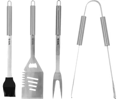 Yato BBQ RINKINYS 4 Vnt., NERŪDijančio plieno