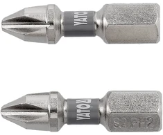 Yato BITS 1/4''X25 MM PH2 2 PCS NI