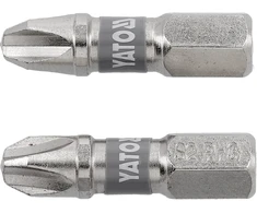 Yato BITS 1/4''X25 MM PH3 2 PCS NI
