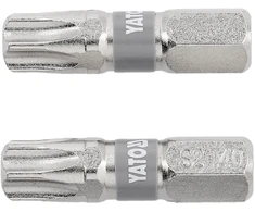 Yato BITS 1/4''X25 MM T40 2 PCS NI