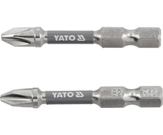 Yato BITS 1/4''X50 MM PH2 2 PCS NI