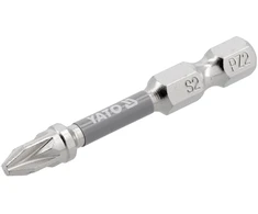 Yato BITS 1/4''X50 MM PZ2 2 PCS NI