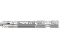 Yato BITS 1/4''X50 MM PZ3 2 PCS NI